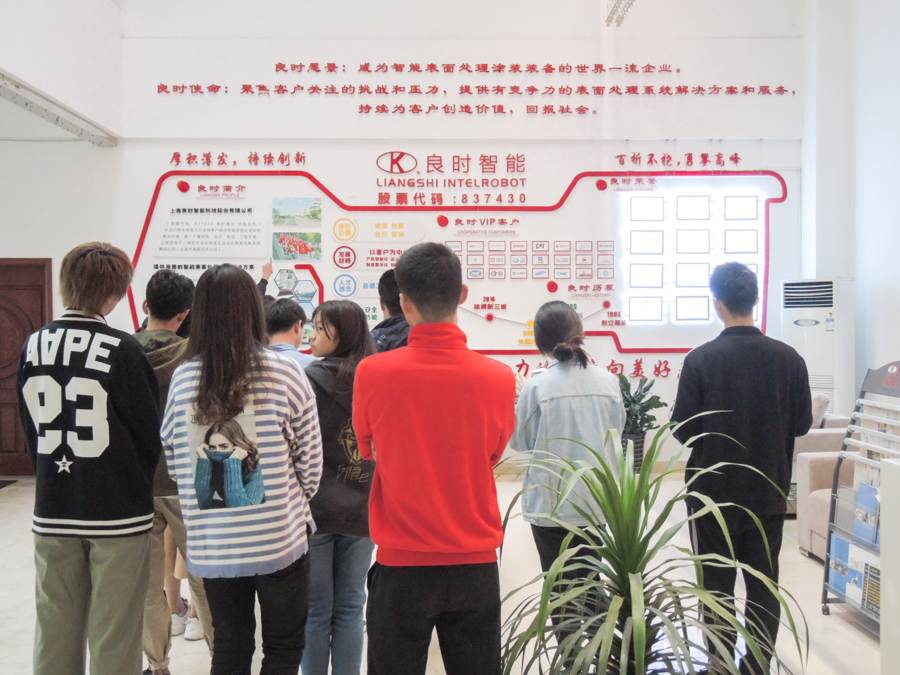 良时快讯|胡杨大学师生一行来访良时参观交流